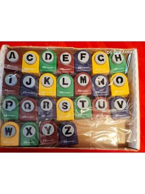 Armada Alphabet Paper Punch Set A-Z For Scrapbooking & Crafts